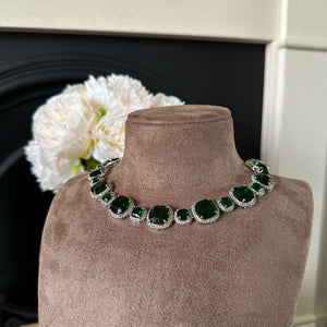 ARIELLE Necklace Set - Emerald