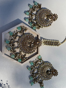 SAFA Earrings & Tikka Set